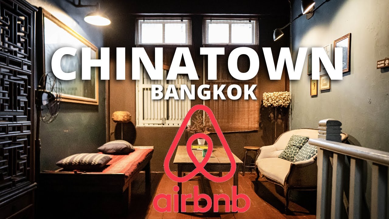Check out this 100+ year old authentic Chinatown House in Bangkok!!!  Yaowarat Airbnb Tour