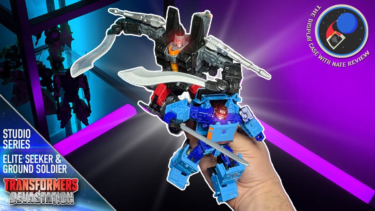 Transformers Devastation Elite Seeker & Ground Soldier Studio Series Unboxing & Review
