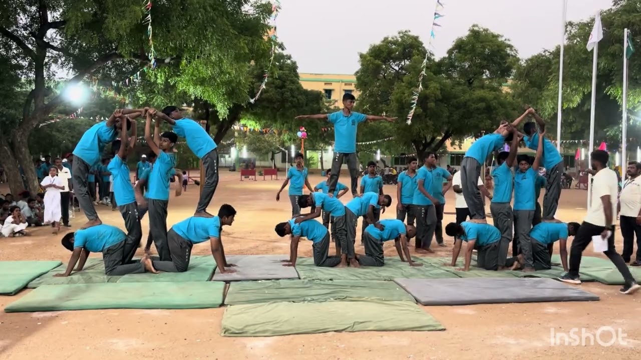 #pyramid KMKA Matric.Hr.Sec School 35th annual sports meet💪