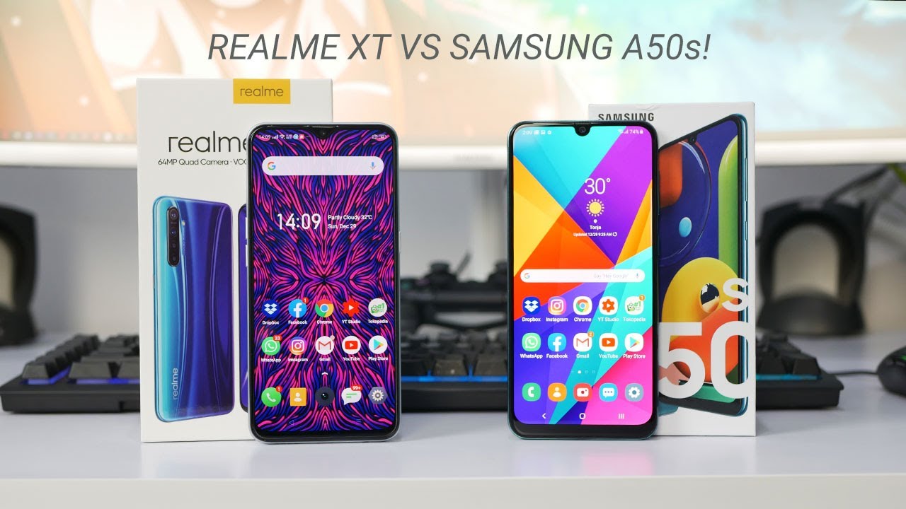 Buat yang Pertimbangin Antara Realme XT vs Samsung A50s...