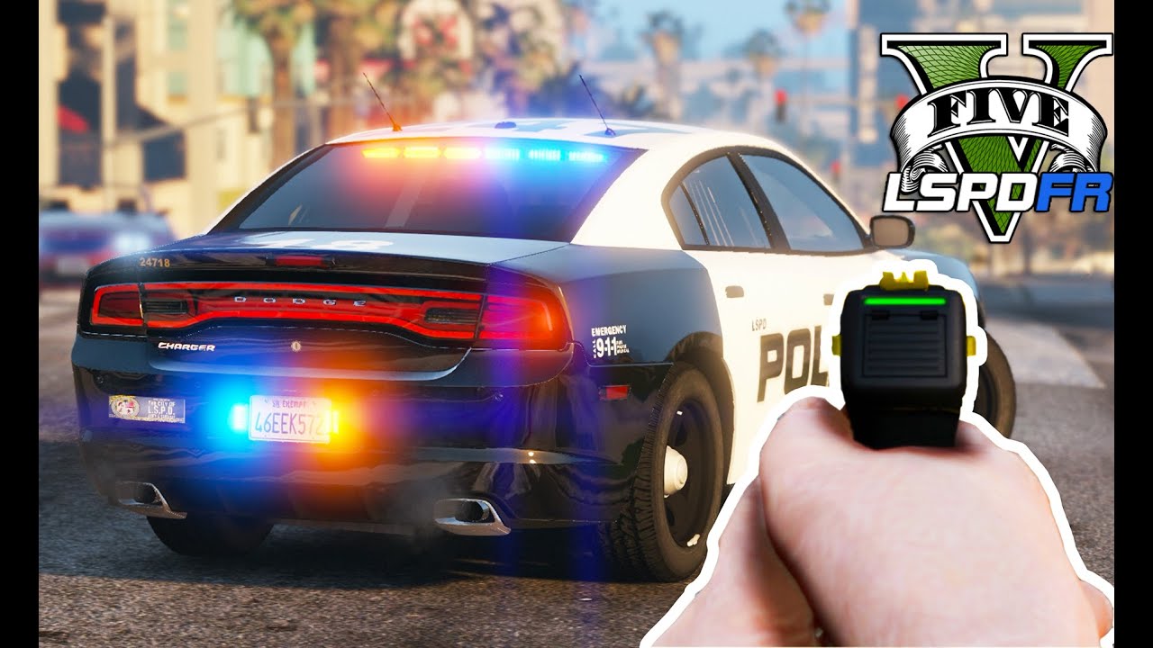 GTA 5 - LSPDFR Ep96 - Brought My Taser to a Gun Fight!!