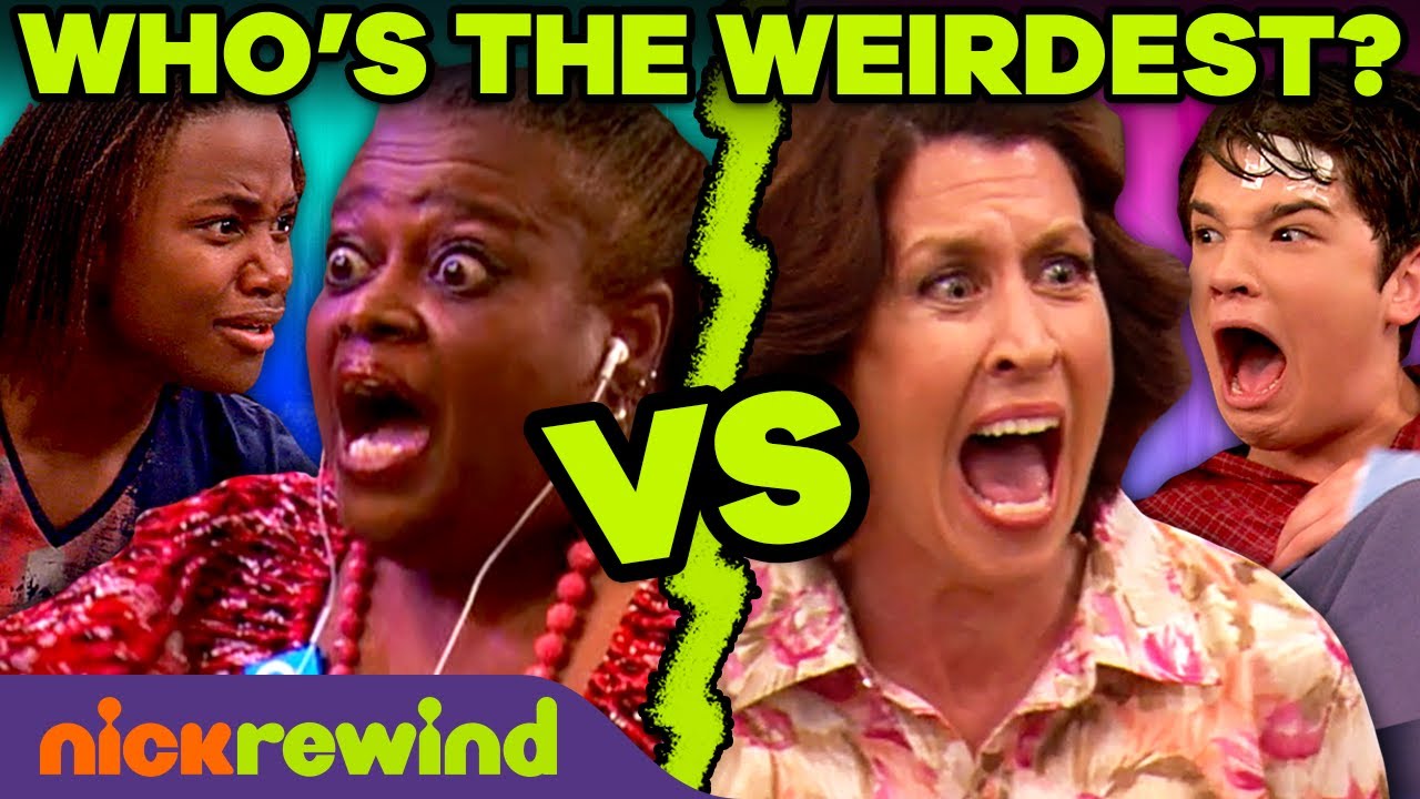 Freddie's Mom vs. André's Grandma 🤪 Who's Weirder? | iCarly & Victorious