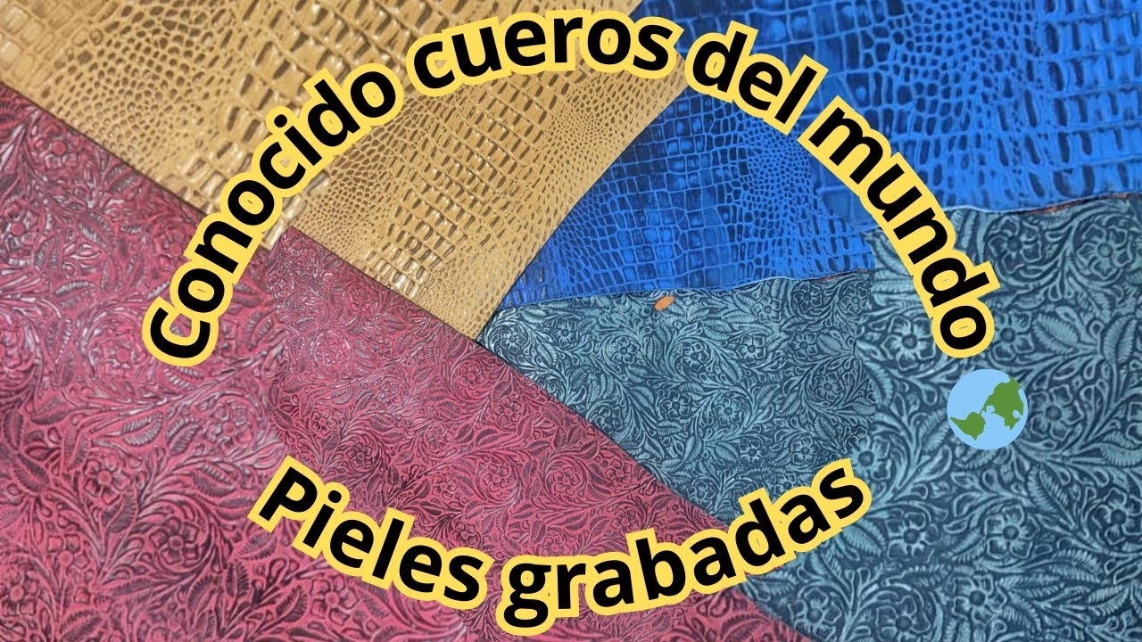 ✨Conociendo cueros del mundo Ep.13: Pieles grabadas✨