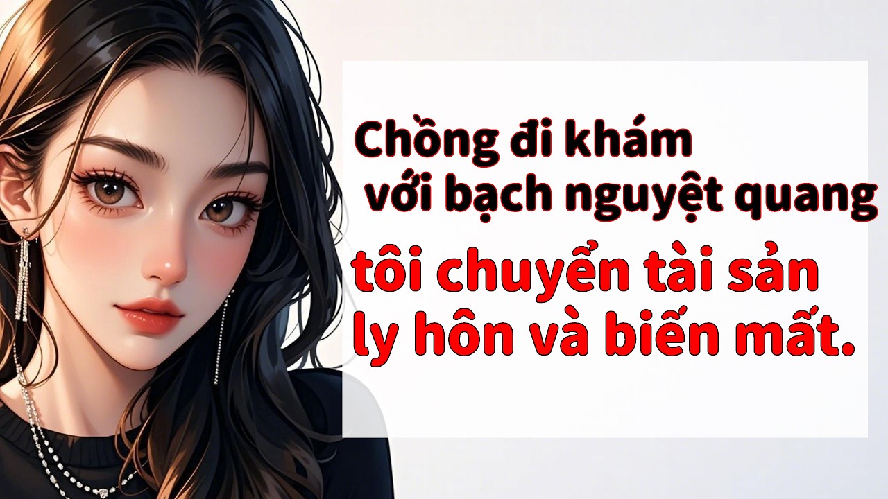 Chồng đi khám với bạch nguyệt quang, tôi chuyển tài sản, ly hôn và biến mất.