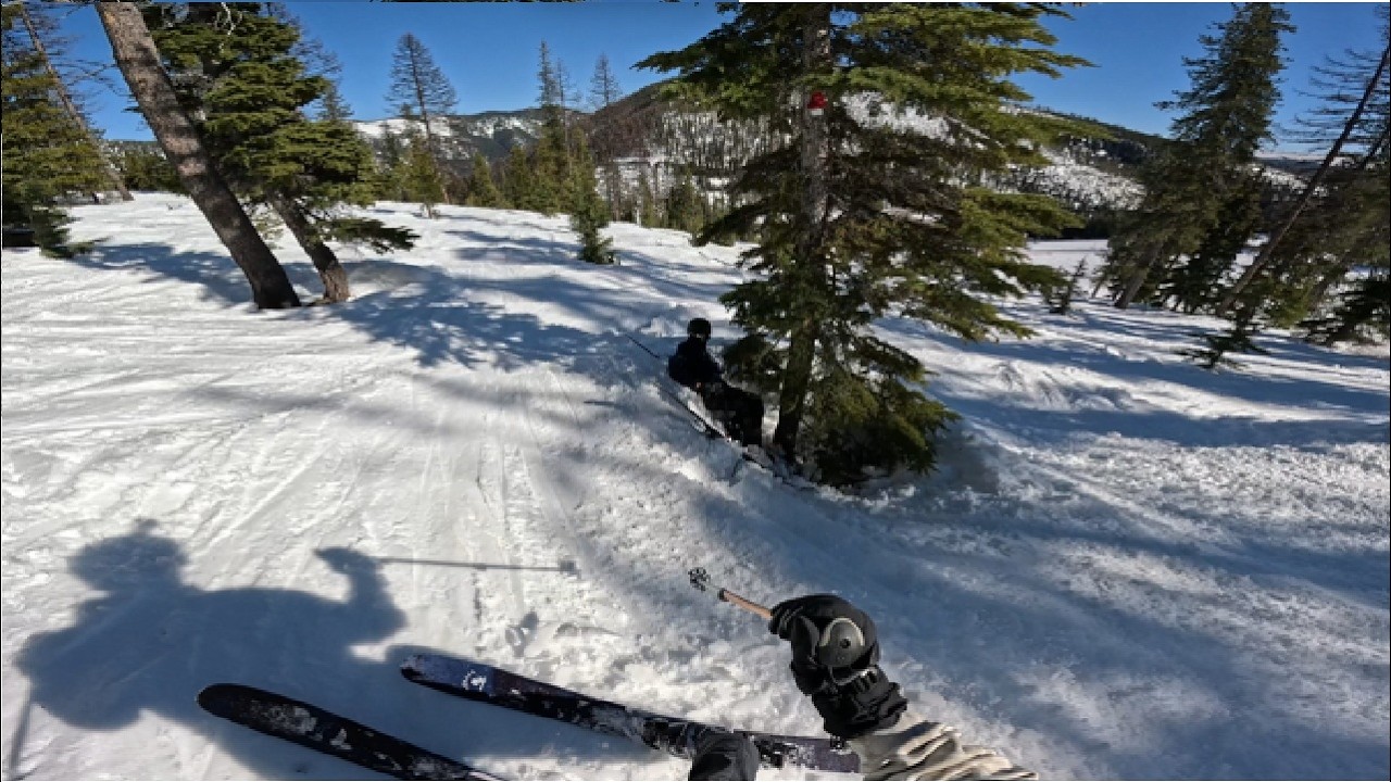 Day 8 of Skiing (Testing Out Tree Well's)