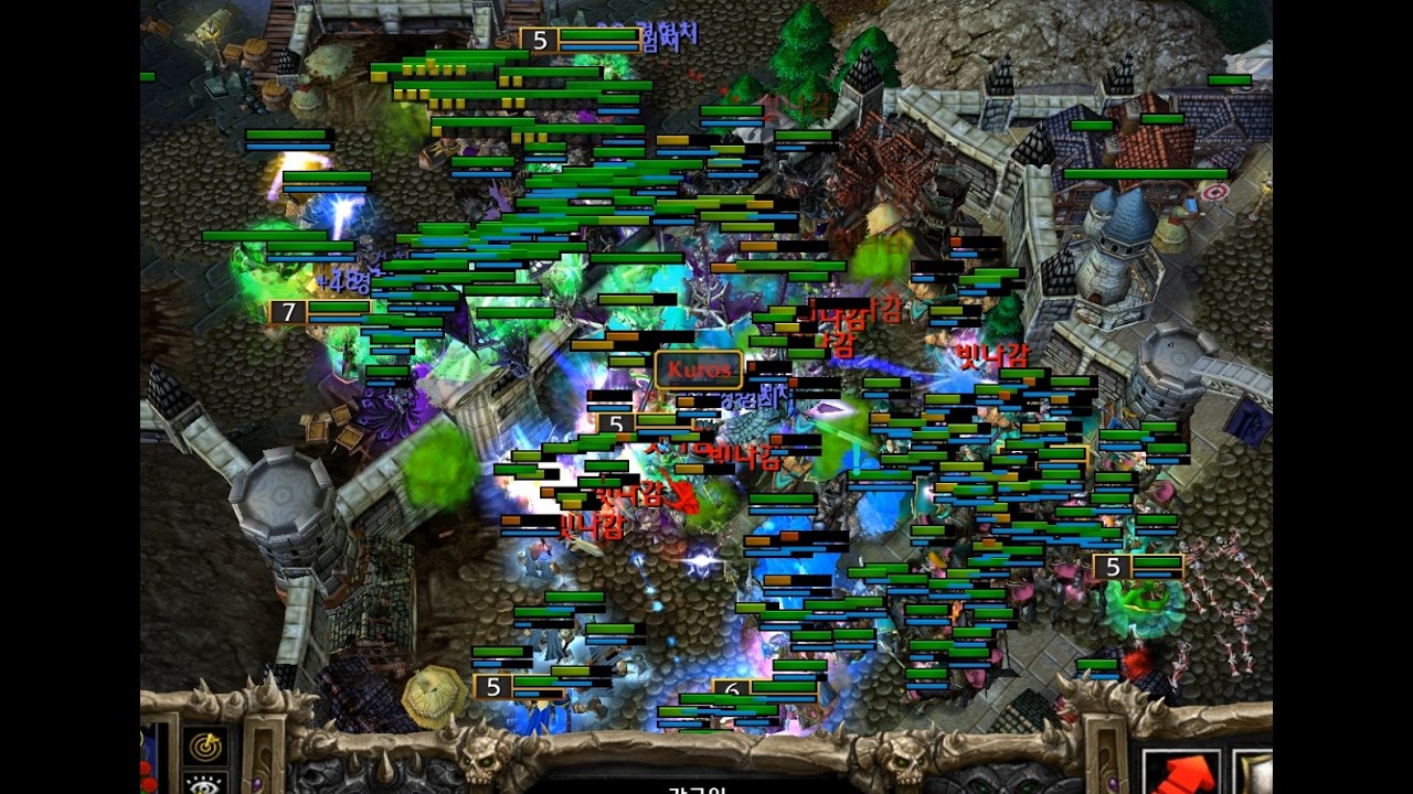 Warcraft Legacies Scourge play! Siege of the Stratholme! against Dalaran, Quel and Lordaeron!