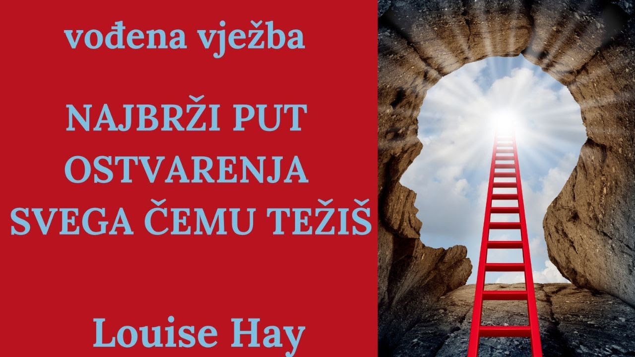 Najbrži put ostvarenja svega čemu težiš - Louise Hay