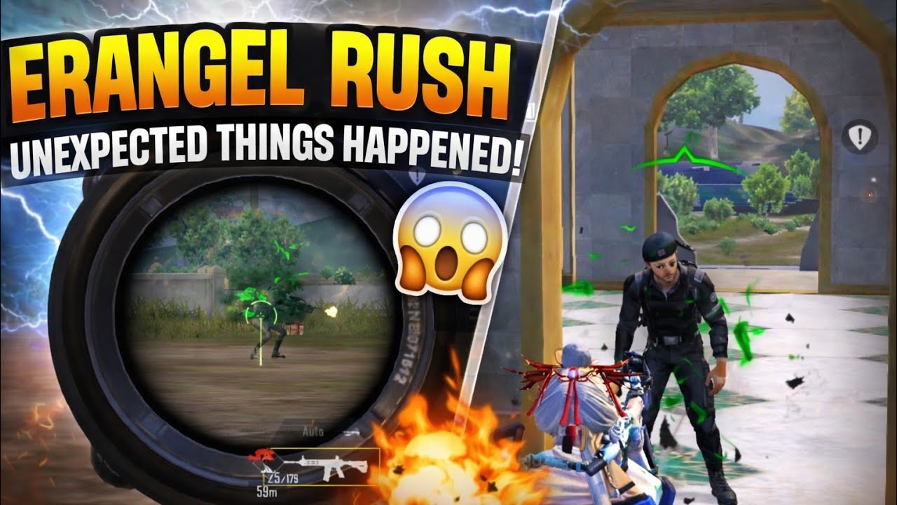 Unexpected Twist in Erangel Rush | BGMI Gameplay
