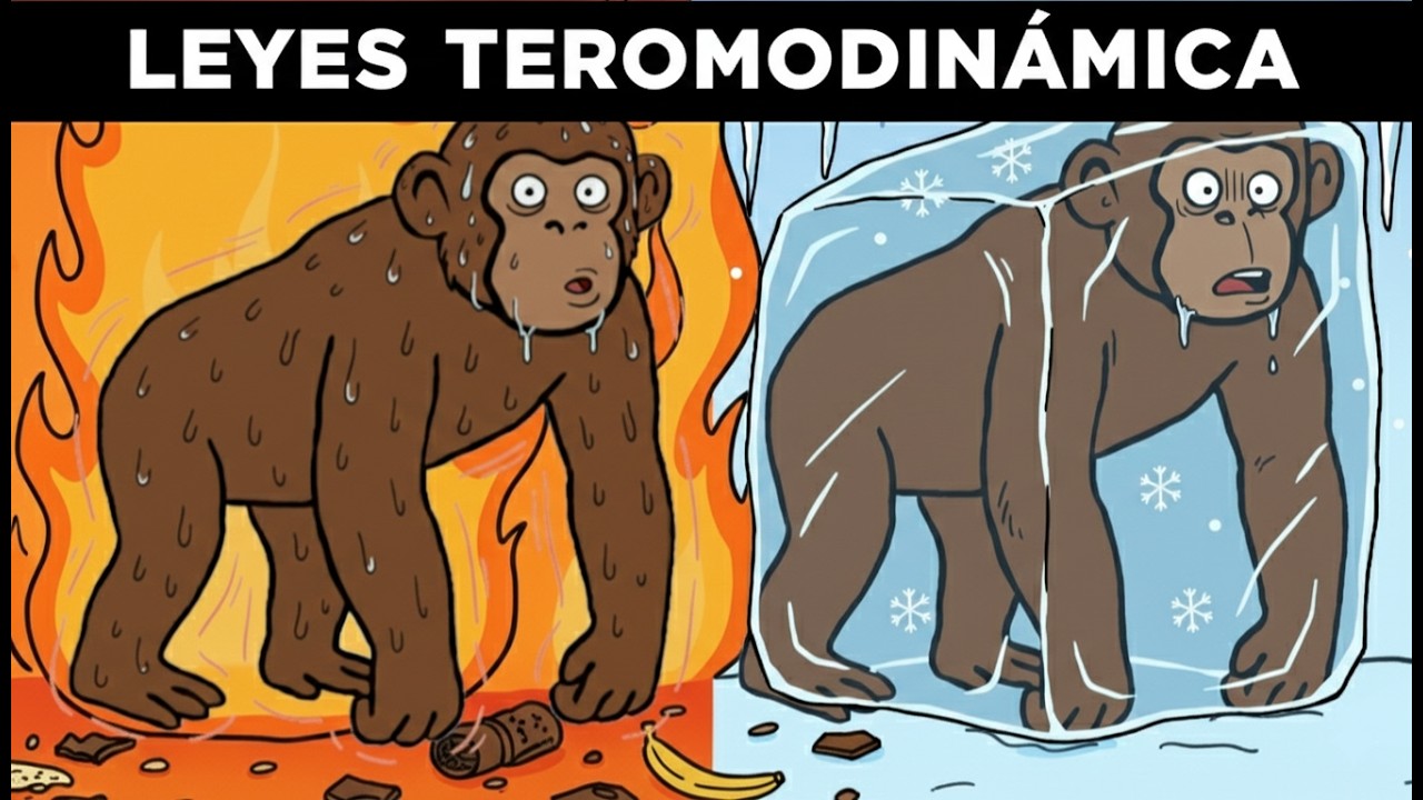 Las 4 Leyes de la Termodinámica explicadas con plátanos 🍌