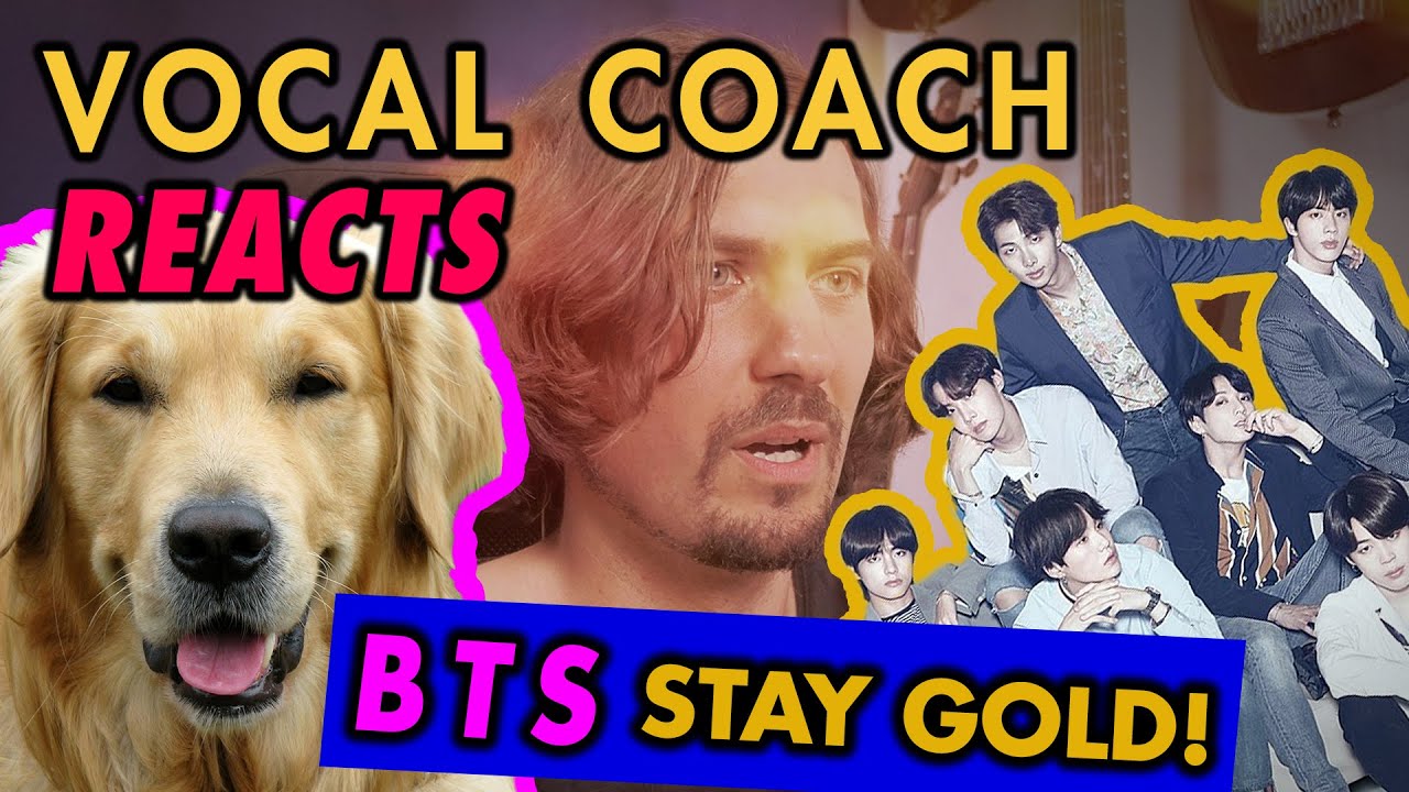 VOCAL COACH first time REACTION: BTS 방탄소년단 'Stay Gold' Official MV