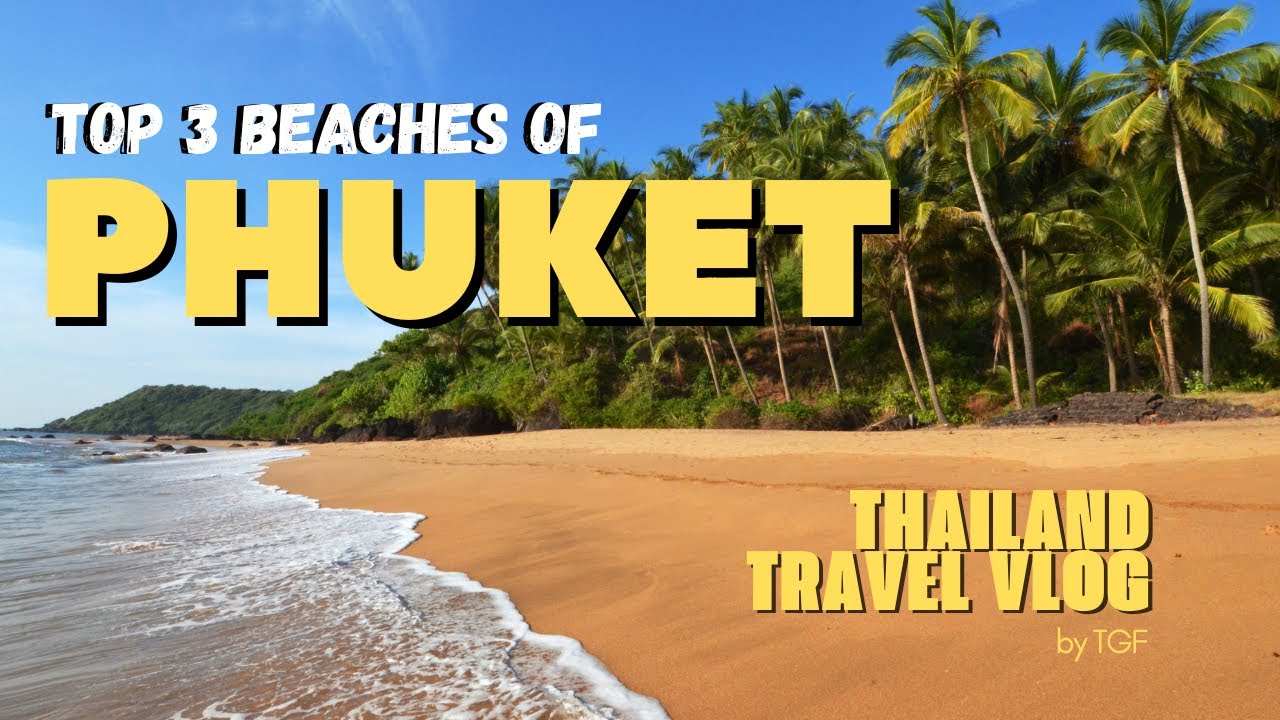Top 3 Beaches in Phuket 🌧️ Monsoon Ambience | Rain, Waves & Relaxing Beach Life