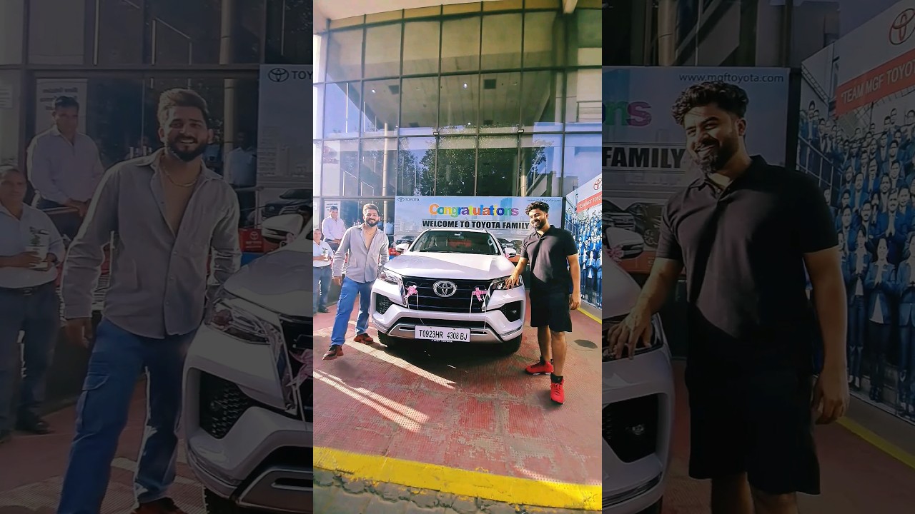 @HalfEngineer Fortuner delivery | #manishsharma #halfengineer #viral #shorts #elvishyadav