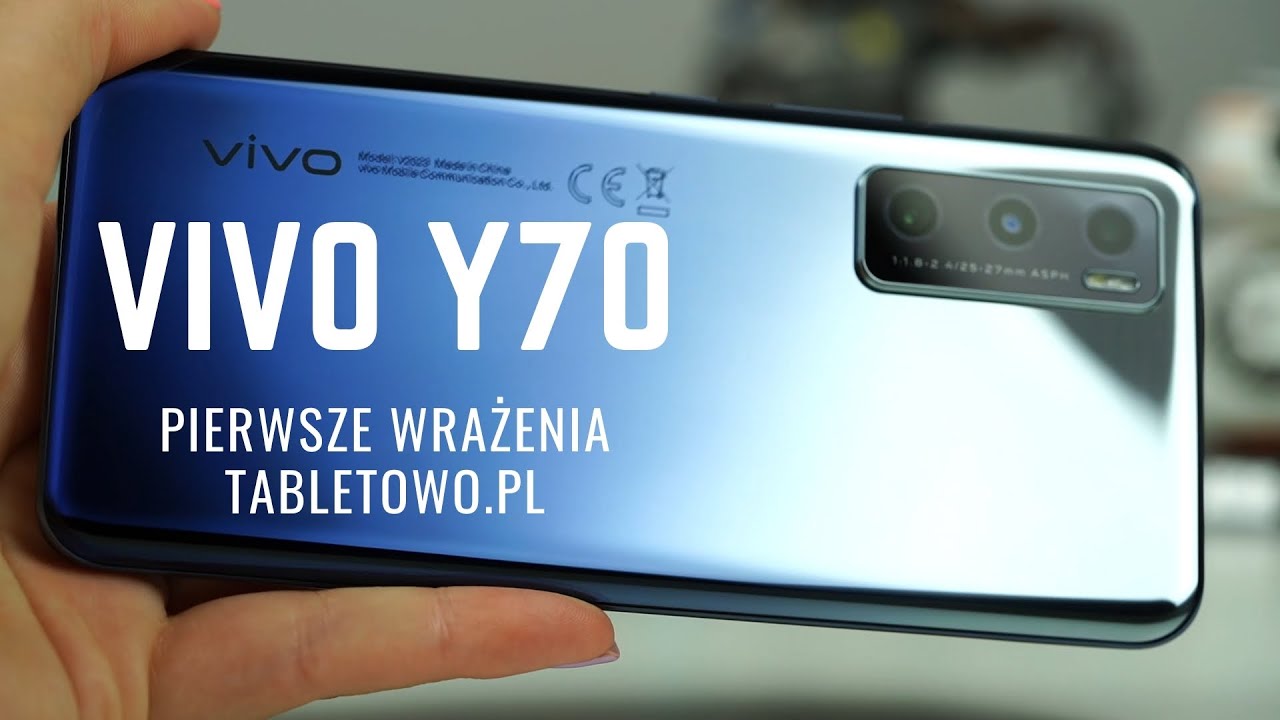 vivo Y70 - najtańszy smartfon z czytnikiem linii papilarnych w ekranie | Pierwsze wrażenia Tabletowo