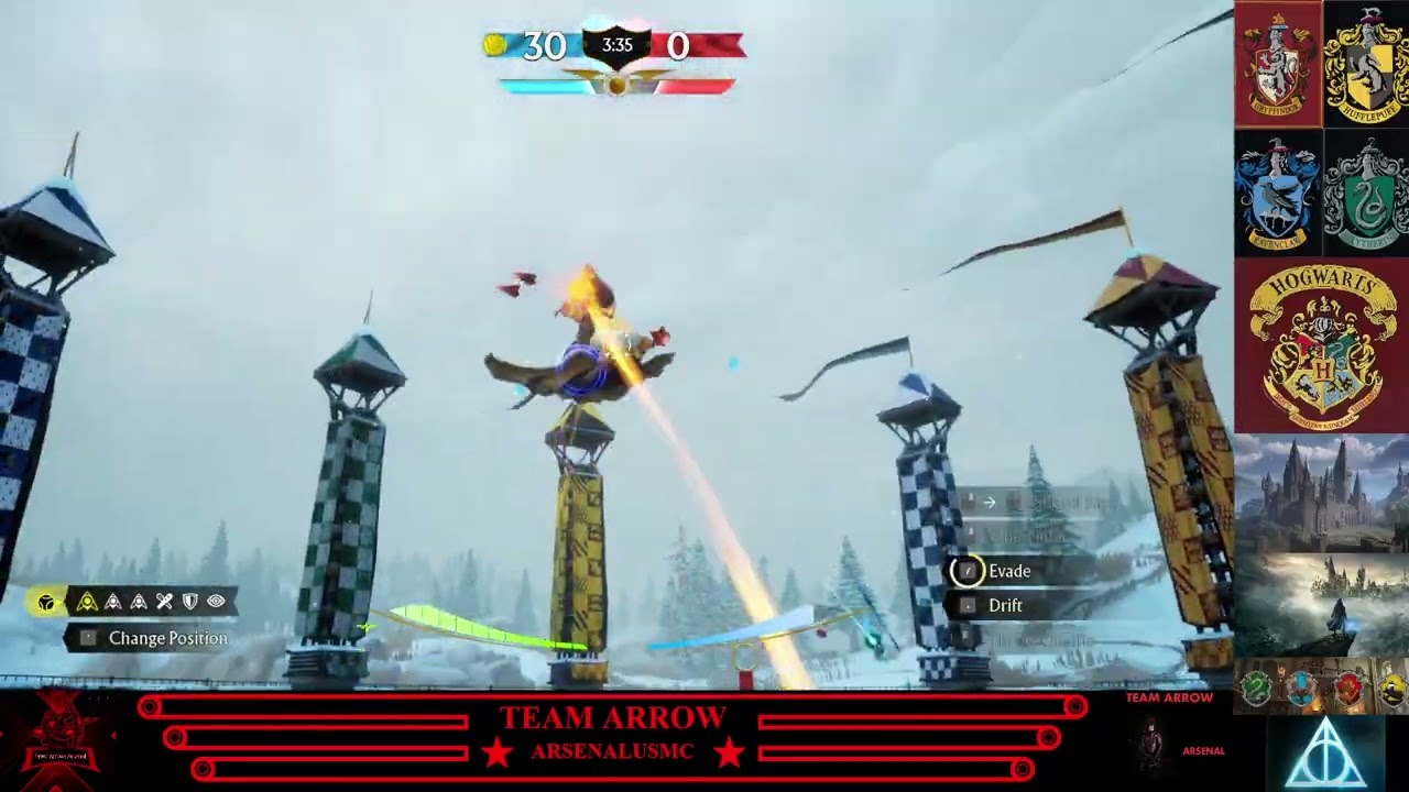 Quidditch World Cup Game 36 Hufflepuff VS Ravenclaw