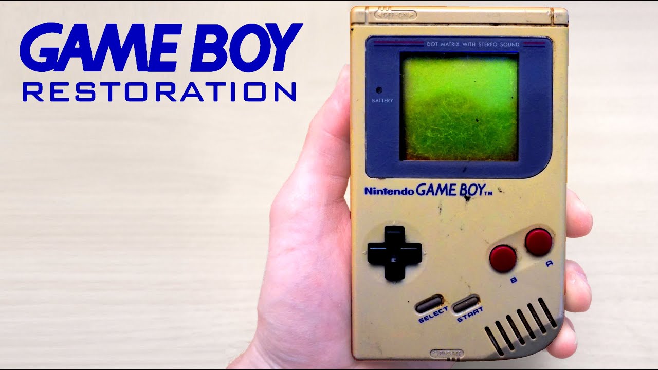the original Nintendo Game Boy | PERFECT RESTORATION