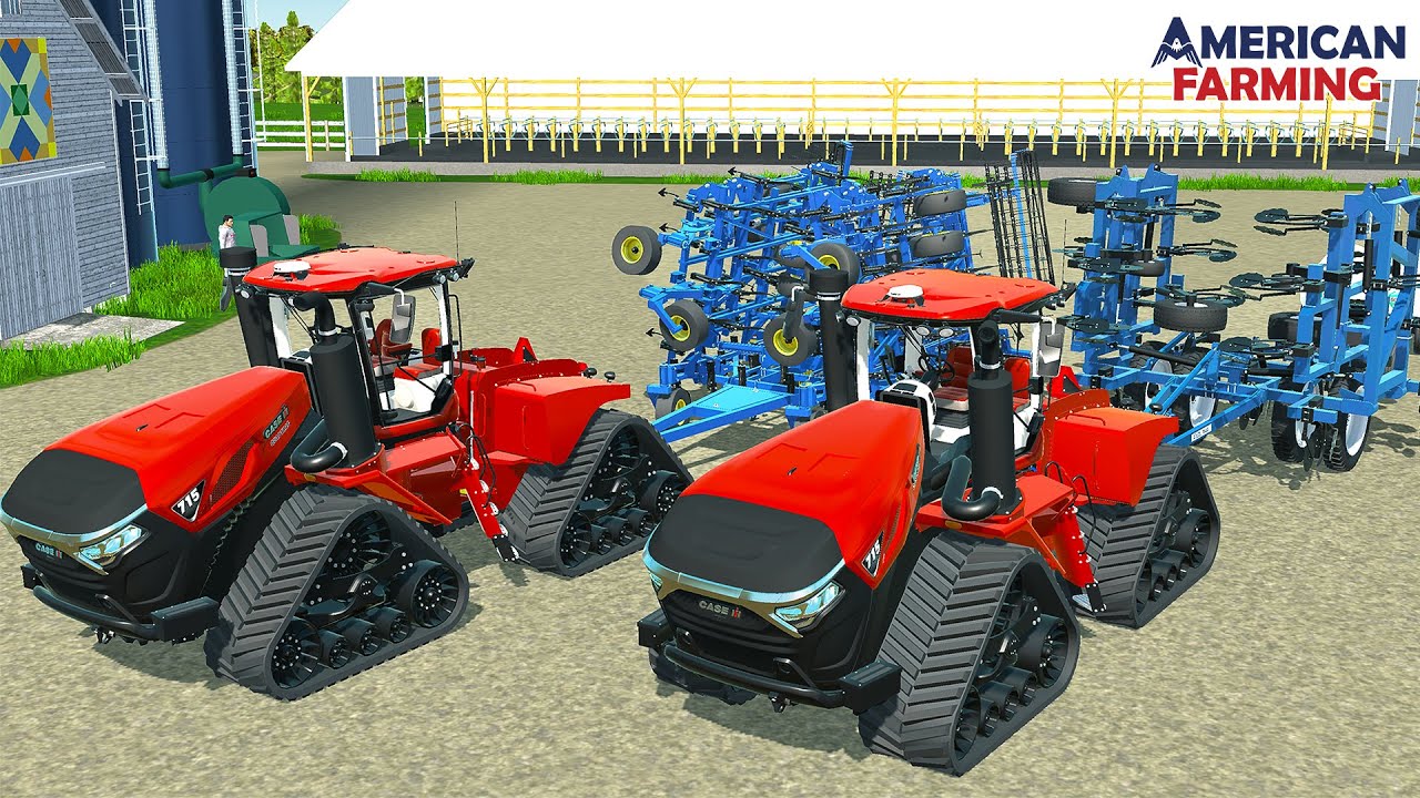 I BOUGHT A $1,000,000 CASE 715 QUADTRAC FOR THE FARM! (AMERICAN FARMING)
