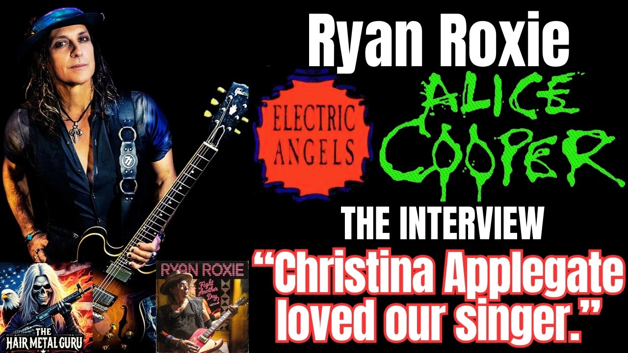 Ryan Roxie Interview: Alice Cooper, Electric Angels, Slash & Fight Another Day