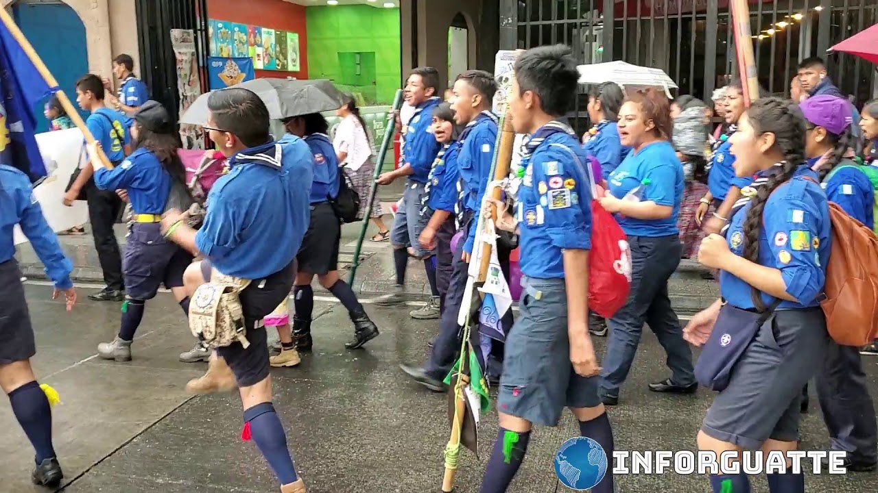 Como fue la caminata Scouts en Guatemala 2019