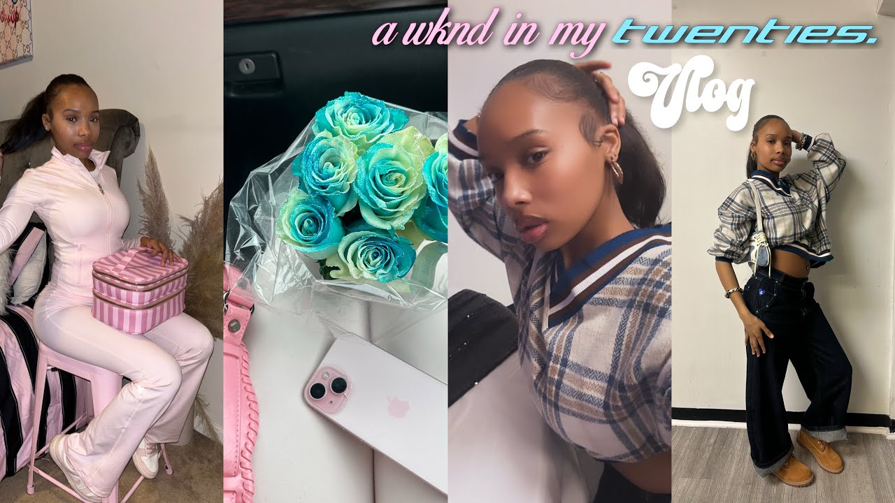 A GIRLS WEEKEND IN MY TWENTIES VLOG + GRWM FOR A LUNCH DATE + 90S ALBUM COVER PARTY + GIRLS NIGHT 🎀