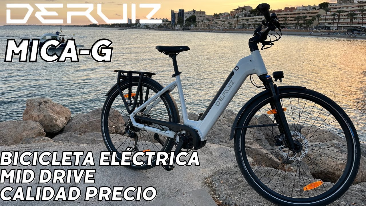 La Bicicleta Eléctrica con Motor Central Mejor Calidad Precio del 2023 Review DERUIZ Mica-G Ebike