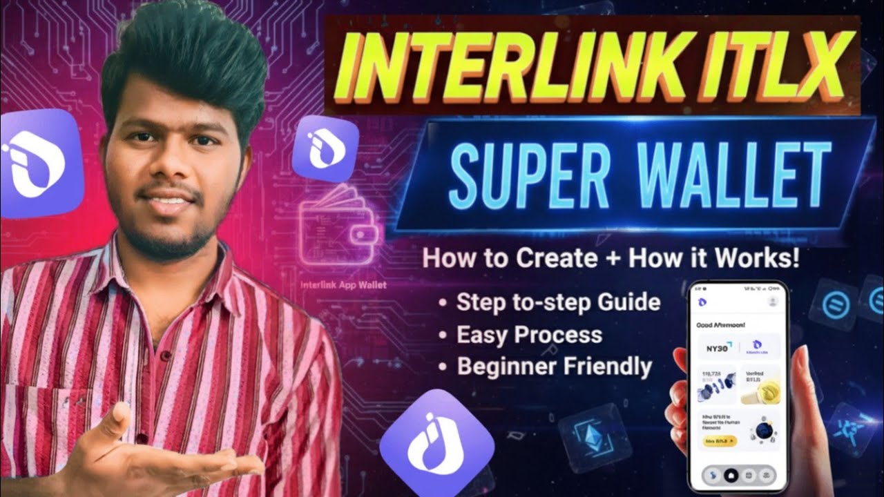 Interlink ITLX Super Wallet | How to Create + How it Works | HCS Complete Guide for Beginners