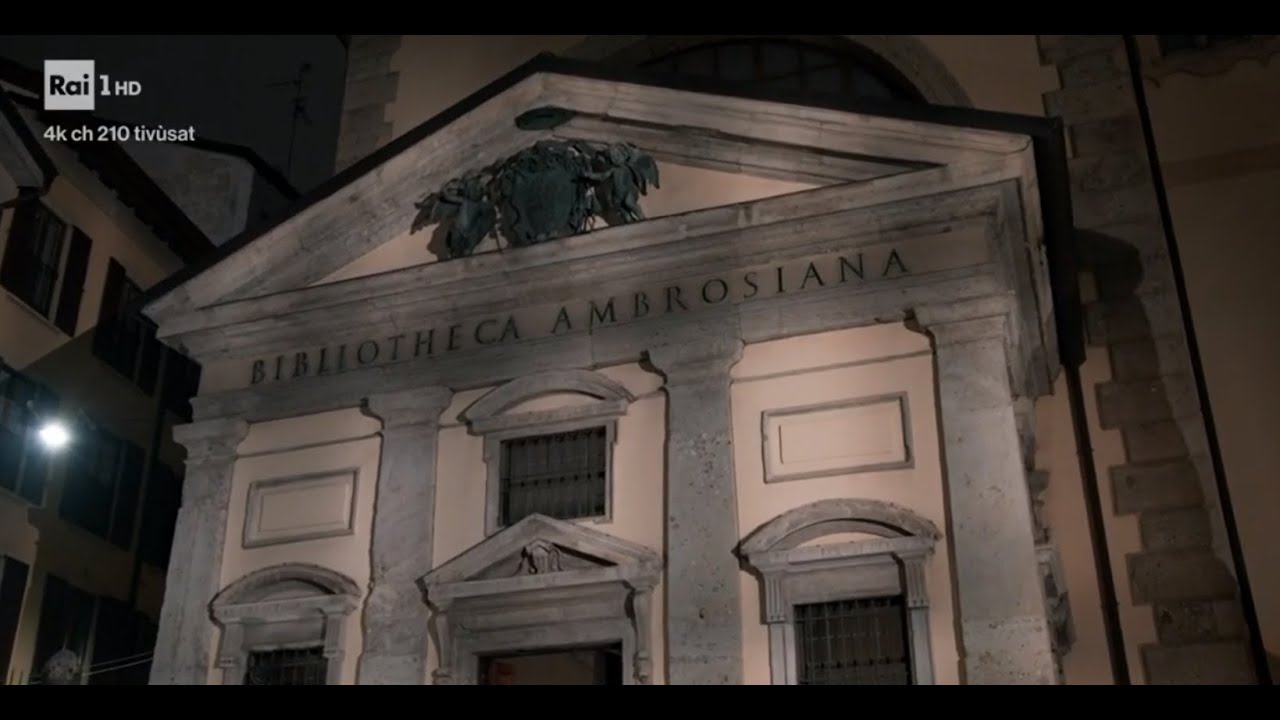 La Biblioteca Ambrosiana - Stanotte a Milano, Rai 1