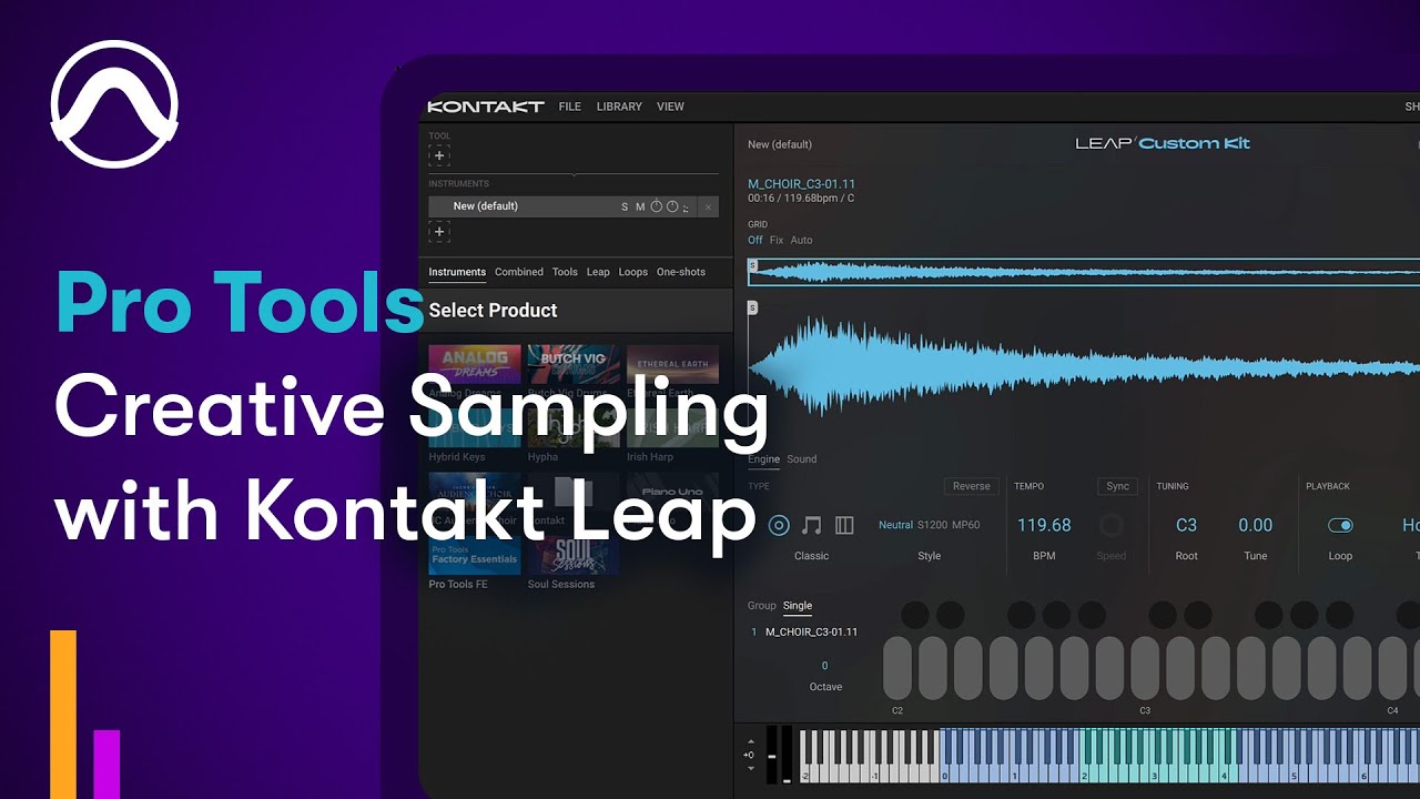 Творческий сэмплинг с Kontakt Leap