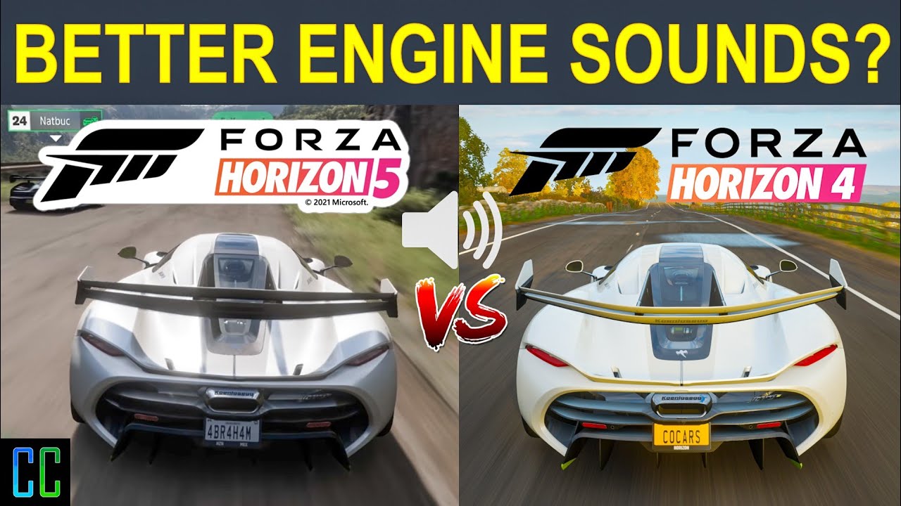 Did Forza Finally Fix Its Engine Sounds? Forza Horizon 5 vs. Forza Horizon 4 Engine Sounds