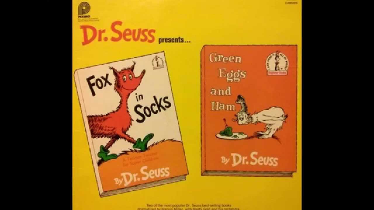 Beat Poetry Green Eggs and Ham - 1965