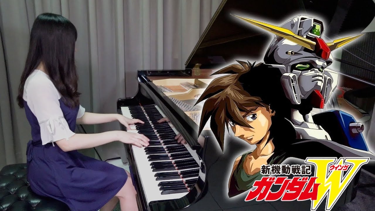 Gundam Wing Opening 1「Just Communication」Ru's Piano