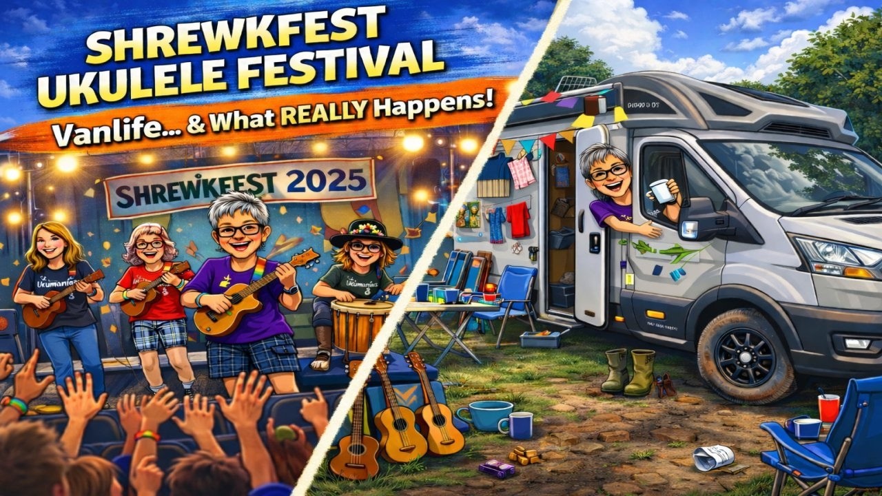 Shrewkfest Ukulele Festival - Vanlife & What Really Happens