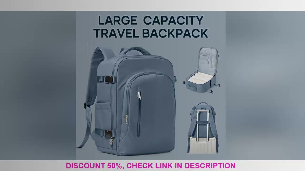 Bolsa para laptop mochila de viagem para mulheres grande capacidade easyjet carry-ons 45x36x20 mochi