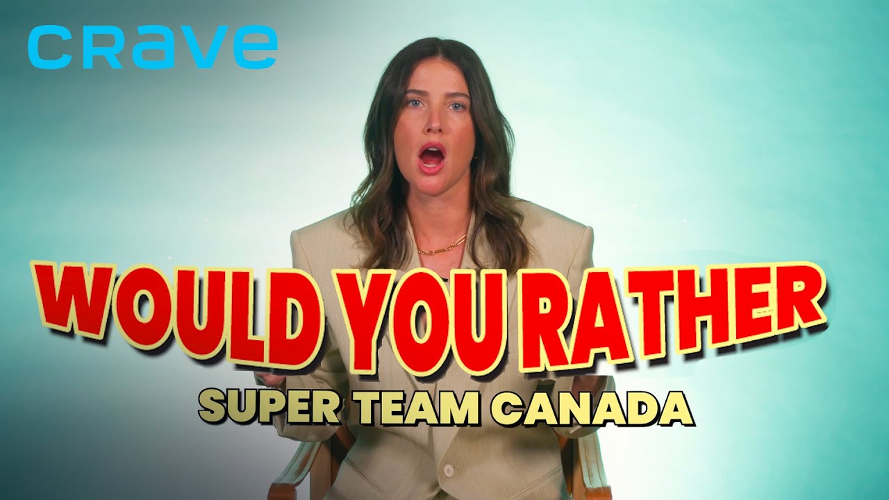 Would you Rather? with Cobie Smulders | Super Team Canada (Crave Original)