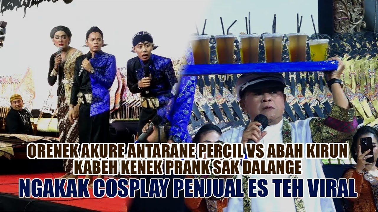 VIRAL ABAH KIRUN  JUAL ES TEH.. DAGELAN TER AMBYAR SEPANJANG JAMAN..