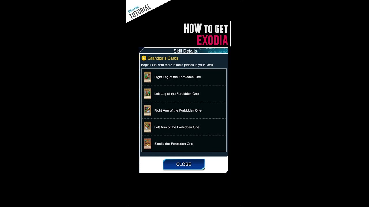 Yugioh Duel Links - HOW to GET Exodia in Duel Links?