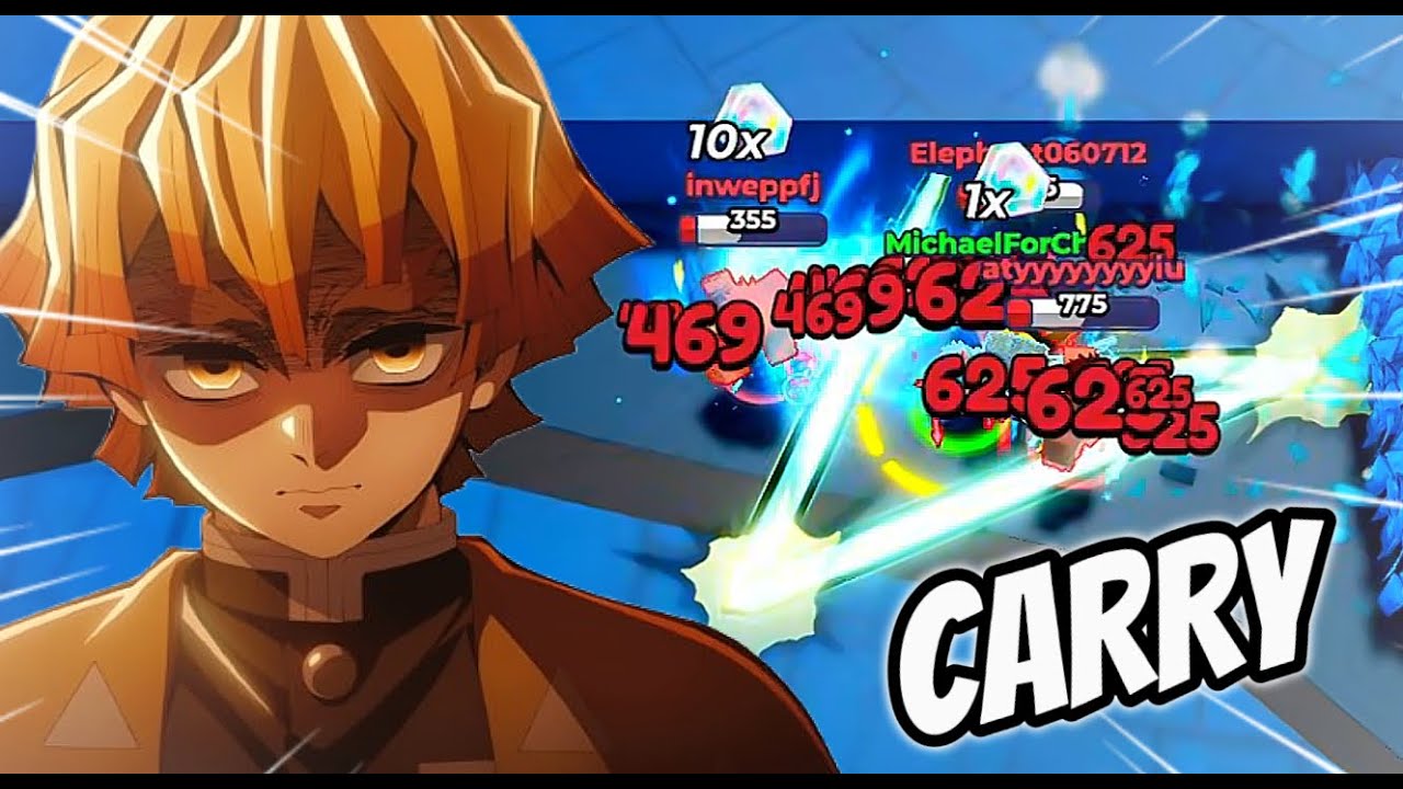 How To CARRY As ZENITSU in Jump Stars