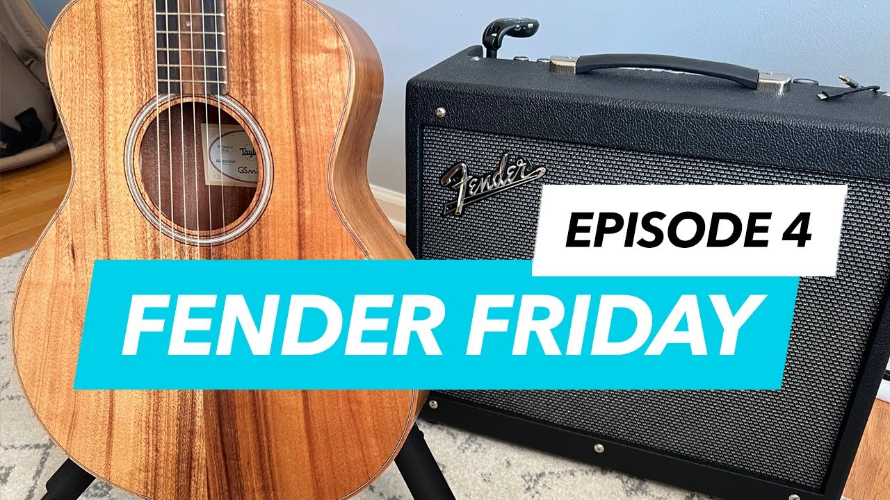 Is the GTX Fender's best acoustic guitar amp? (Fender Friday 4)