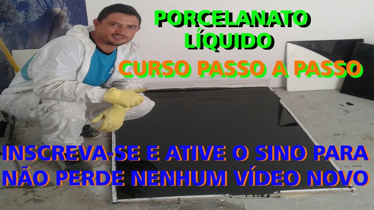 Curso passo a passo porcelanato liquido 8