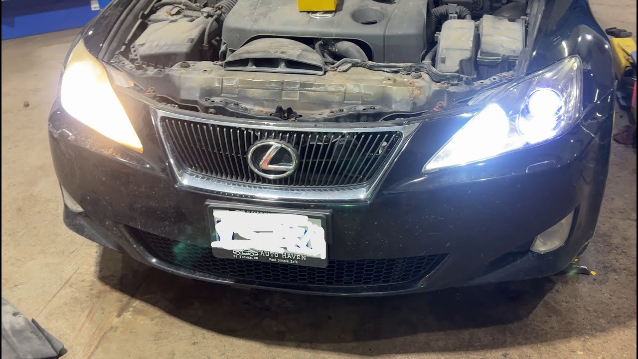 ​ @AUXITOLED LED 9005 Headlight High Beam Light Bulb Change 2006-2013 Lexus IS250