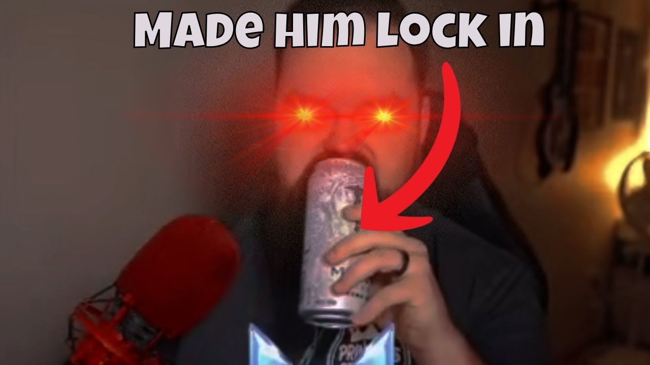 Gamin4Hope Uses the Power of White Monster to Sell His Team