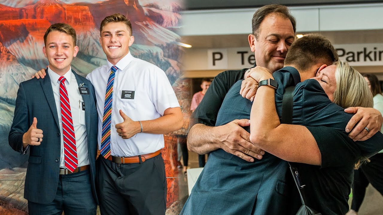 Elder Barney's Home From His Two Year Mission!