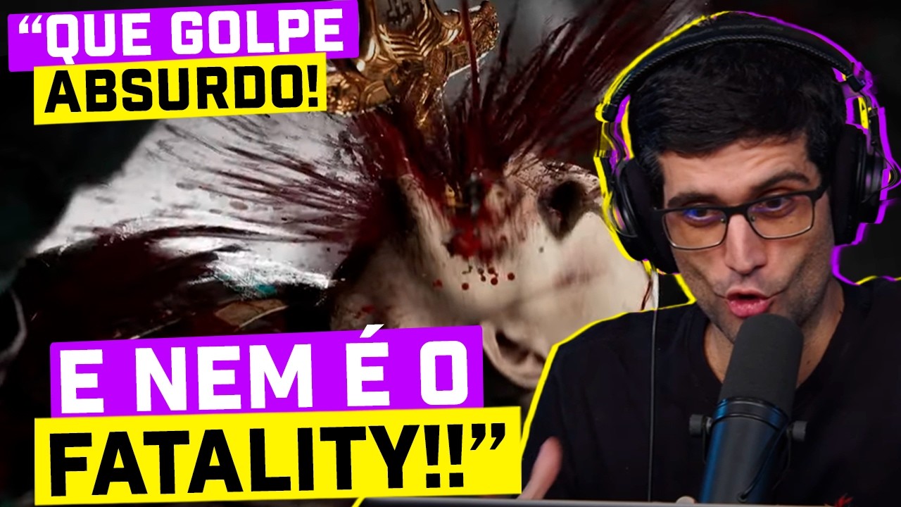 FLOW GAMES REAGE: TRAILER de GAMEPLAY de CONAN no MORTAL KOMBAT 1!! #FGN