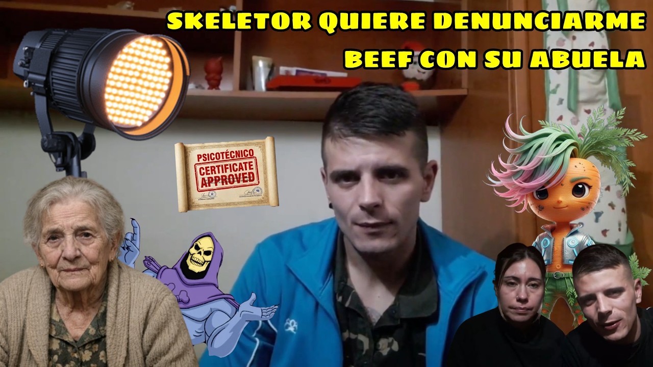 SERRES DICE QUE ME VA A DENUNCIAR + BEEF CON SU ABUELA POR LAS LUCES LED