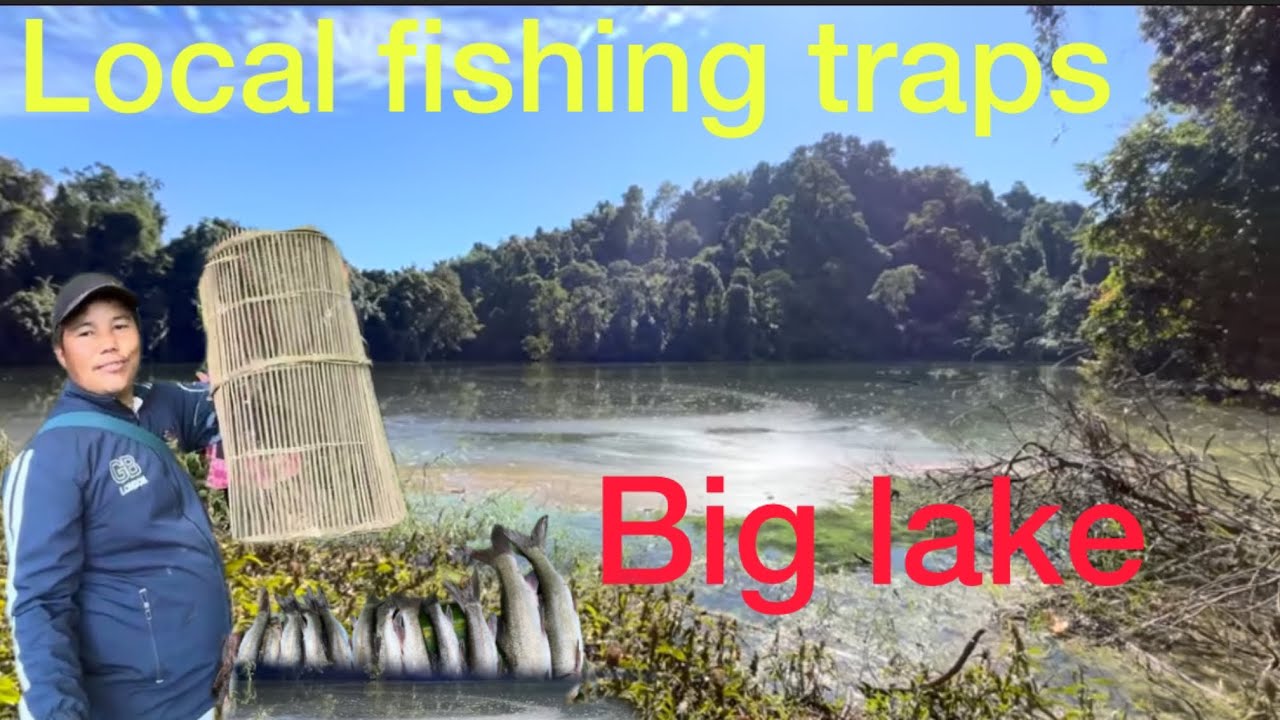 Traditional Fishing Traps in a Big Lake near Bedagam village Arunachalpradesh @bakyuvlogs  