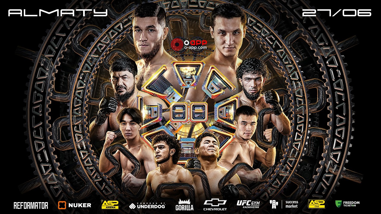 OCTAGON 88 [PRELIMS]: Одилхон - Карате III, Сатурн, Марсель, Бобур, Актилек, Самандар Танк, Испанчик