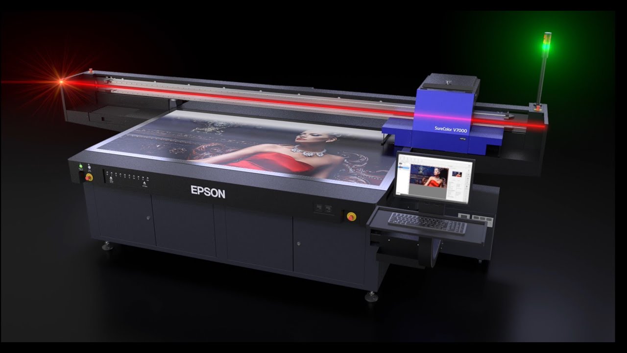 Epson SureColor V7000 | Epson’s UV Flatbed Printer
