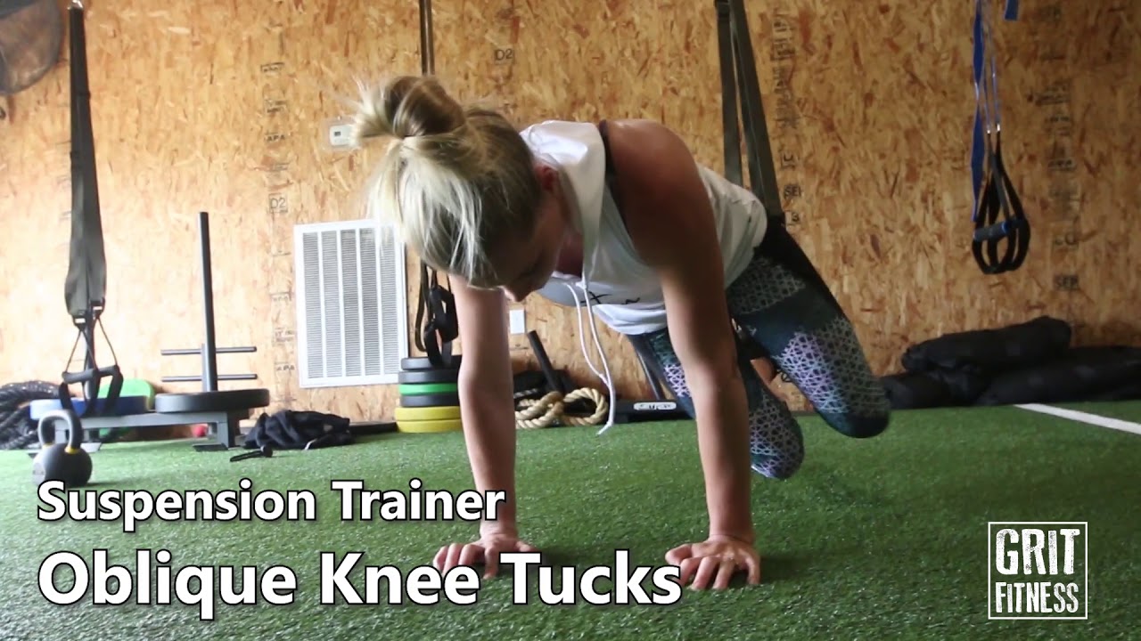 Suspension Trainer | Oblique Knee Tucks | Grit FItness