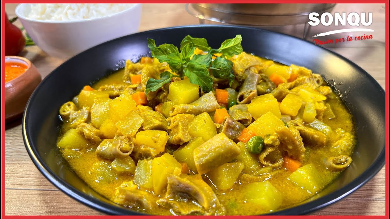 CAU CAU de mondongo PERUANO | COMIDA PERUANA - SONQU