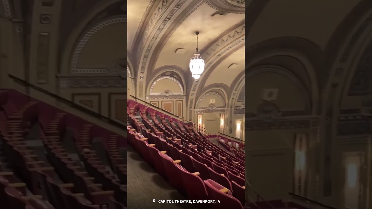 Welcome to the oldest newest theater in Davenport, IA - the Capitol Theatre