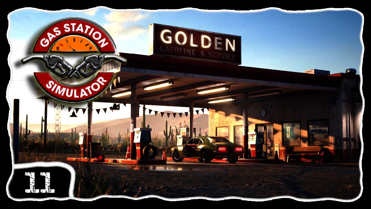 Empiezo a estresar【 #11 Gas Station Simulator | #GasStationSimulator 】Gameplay Español - No talking